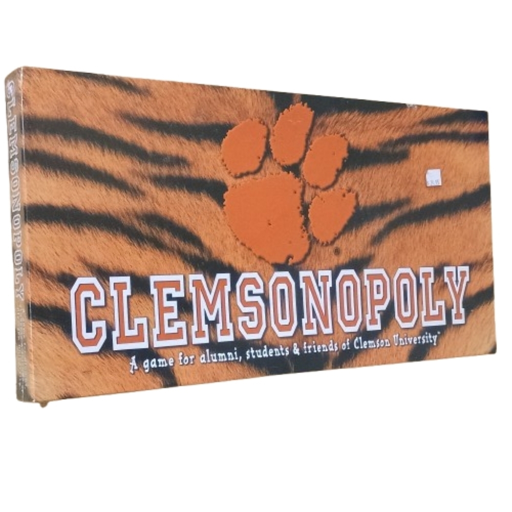 NEW and Sealed Clemsonopoly: Clemson Tigers Board Game Monopoly‎ Game Pieces